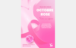 Samedi 11 octobre : Rando OCTOBRE ROSE 2025